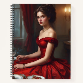 Té y Carmesí Notitieboek