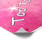 Te Yummy Artwork Poster (Hoek)