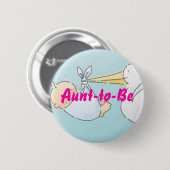 Te zijner tijd ronde button 5,7 cm (Voorkant /achterkant)