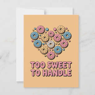 Te zoet om aan te pakken Donut Kids Briefkaart