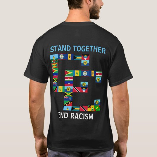 'Te zwart' shirt (Achterkant)