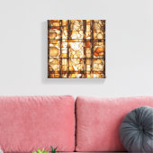 Tea Abstracte kunst Canvas Afdruk (Insitu (Woonkamer))