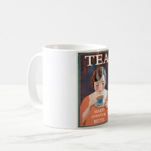  Tea Advertisement - maakt beter Poster Koffiemok