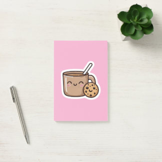 Tea and Cookie Post-it® Notes
