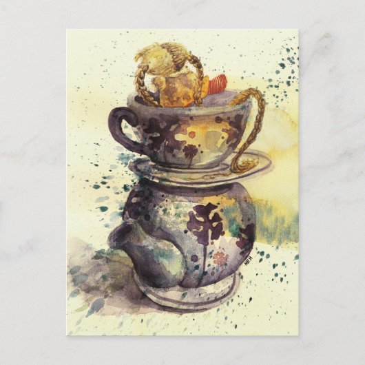 tea ani briefkaart (Voorkant)