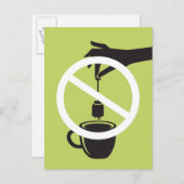Tea Bag Briefkaart (Voorkant / Achterkant)