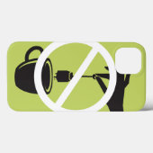 Tea Bag Case-Mate iPhone Case (Achterkant (horizontaal))