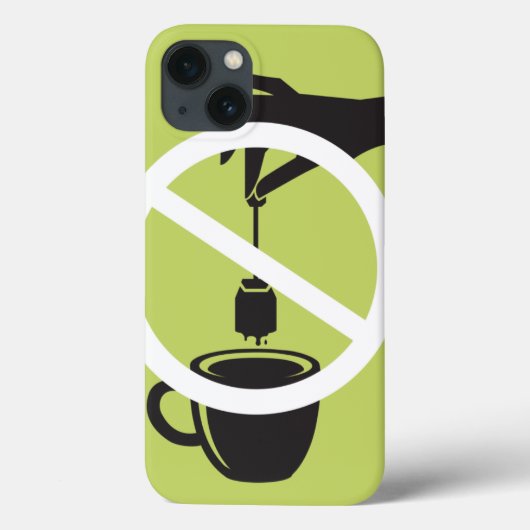 Tea Bag Case-Mate iPhone Case (Achterkant)