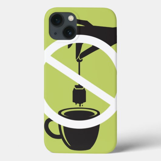 Tea Bag Case-Mate iPhone Case (Achterkant)