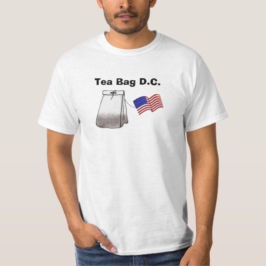 Tea Bag D.C. T-shirt (Voorkant)