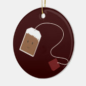 Tea bag keramisch ornament (Links)