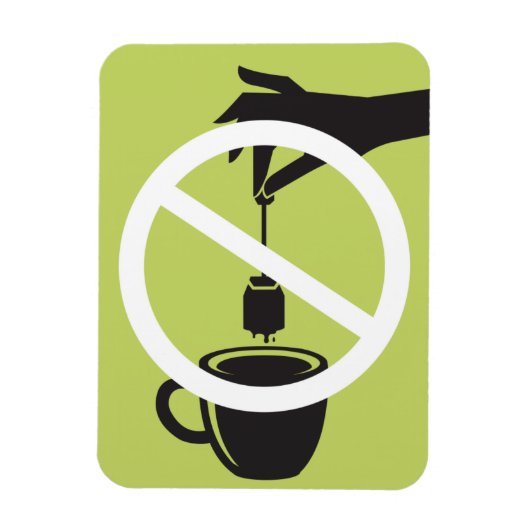 Tea Bag Magneet (Verticaal)