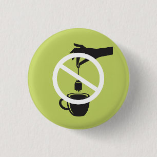 Tea Bag Ronde Button 3,2 Cm