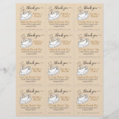 Tea Bag Wedding (Achterkant)