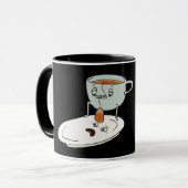 Tea Bagger Cup en Bord Kitchen Humor Mok (Voorkant links)