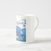 Tea Break Design Bone China Speciale Mok (Voorkant rechts)