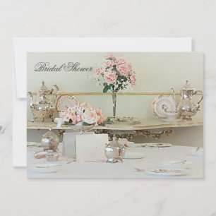 Tea Bridal Shower Invitation Kaart