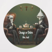 Tea Buddies Party Talk Labels (Design 1)