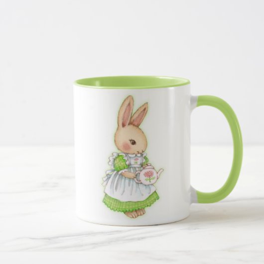 Tea Bunny - Cute Rabbit Mok (Rechts)