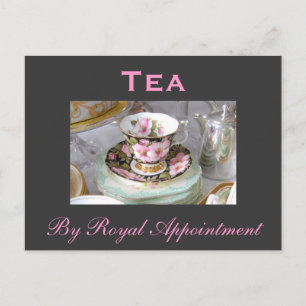 Tea 'By Royal Appoinment' Postcard Briefkaart