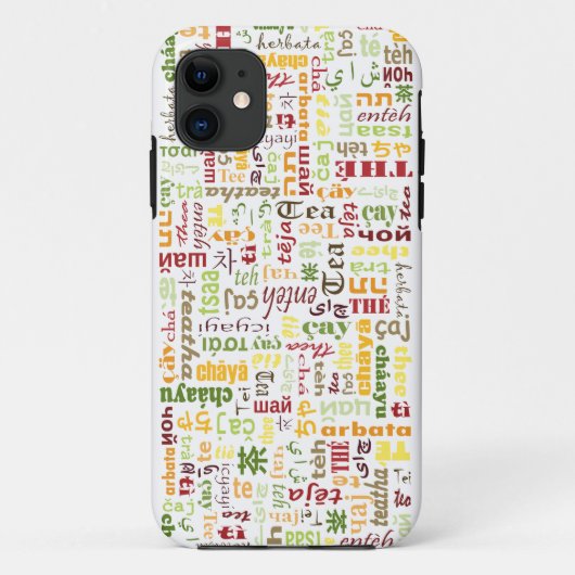 Tea Case-Mate iPhone Case (Achterkant)
