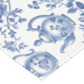 Tea Chinoiserie French Toile du Jouy Pattern Tafelkleed (Gekanteld)