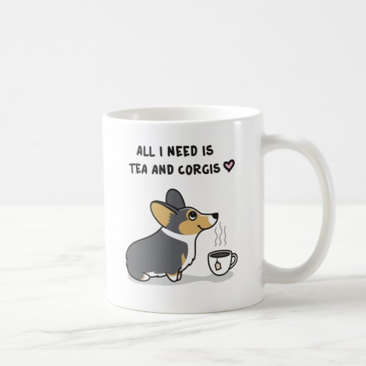 Tea & Corgis [zwarte kop tri2] (Rechts)