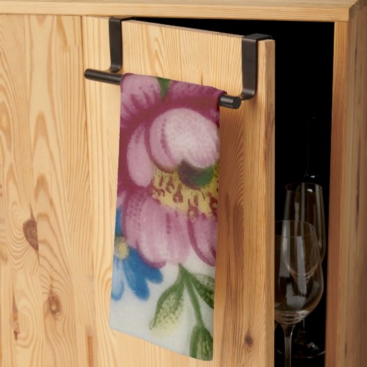 Tea Cup Bloemenboeket Theedoek (Derde Gevouwen)