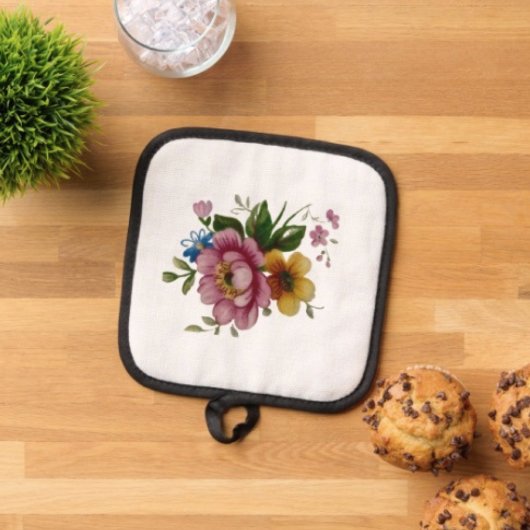 Tea Cup Floral Bouquet  Pannenlap