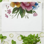 Tea Cup Floral Bouquet  Theedoek (Gevouwen)