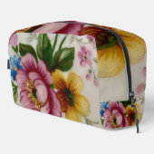 Tea Cup Floral Bouquet  Toilettasje (Rechterhoek)