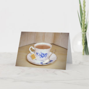Tea Cup Note Kaart