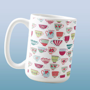 Tea Cup Pattern Koffiemok