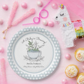 Tea Cup Tea Party Baby shower Paper Bord (Feest)