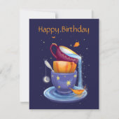 Tea cups Herfst Whimsical (Voorkant)