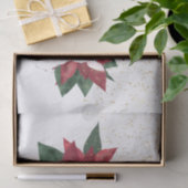 Tea Cups Poinsettia Rabbit Kerstmis Tissuepapier (Geschenk)