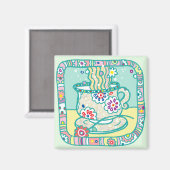 Tea Daze Magnet (Recto/Verso)