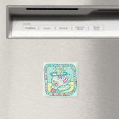 Tea Daze Magnet (In Situ (Lave-vaisselle))