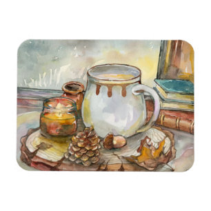Tea door het Venster Magneet
