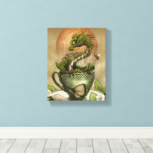 Tea Dragon 8x10 Impression (Insitu (Plancher de Bois))