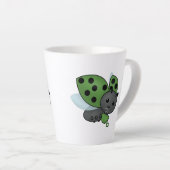 Tea Drink Ladybug Latte Mok (Rechterhoek)