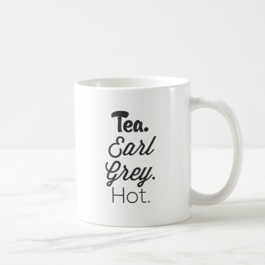 Tea - Earl Gray Hot Koffiemok (Rechts)
