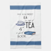 Tea en Books Cozy Reading Kitchen Towel Theedoek (Verticaal)