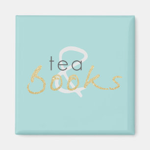 Tea en Books Magnet Magneet