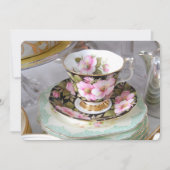 Tea en Cake uitnodiging vanmiddag (Voorkant)