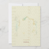 Tea en desserts Invitation Kaart (Achterkant)