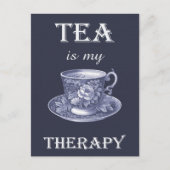 Tea Est Ma Carte Postale Thérapeutique (Devant)