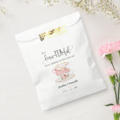 Tea Faveur Sacs rose floral mariage sac de faveur (Scellé)