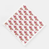 Tea for Two Tea Cup Trio Pattern Servet (Hoek)