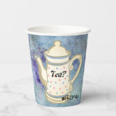 Tea? #FROMily Van Fandom Liu Diner Design Papieren Bekers (Achterkant)